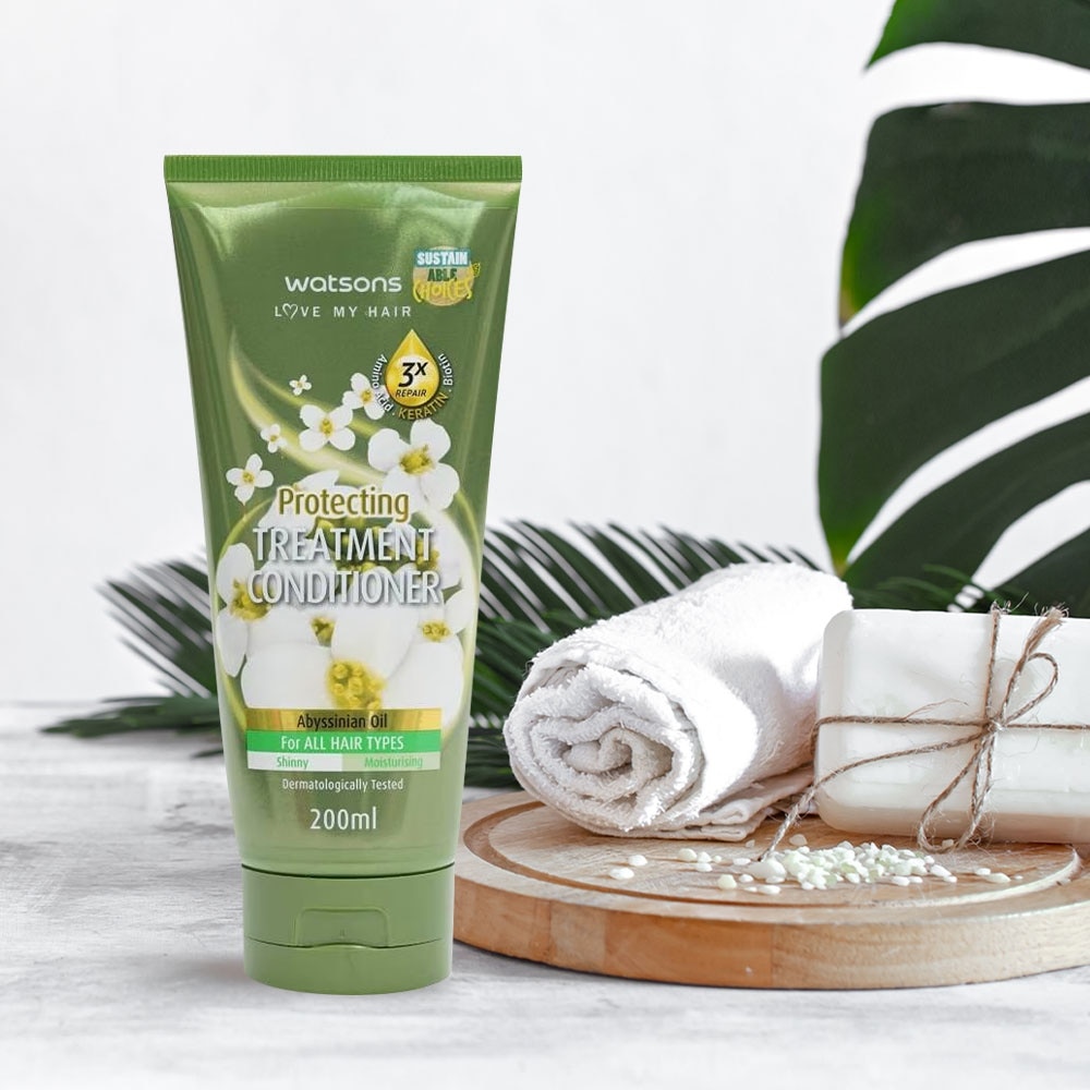Dầu Xả Watsons Dầu Abyssinian Dưỡng Tóc Mềm Mượt Cho Mọi Loại Tóc 200ml