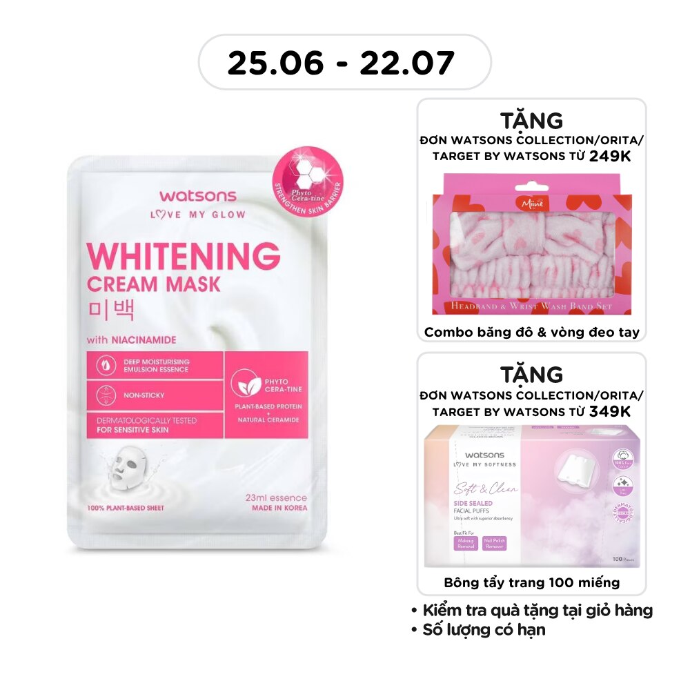 Whitening Cream Mask 1 sheet