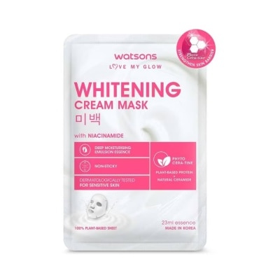 WATSONS - Mặt Nạ Watsons Dưỡng Trắng 1 Miếng