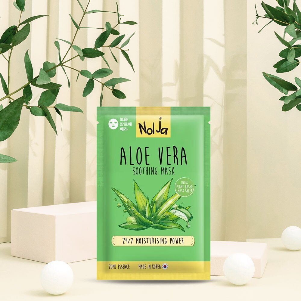 Mặt Nạ Nolja Nha Đam Làm Dịu Da 1 Miếng
