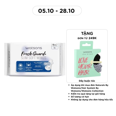 WATSONS Fresh Guard+ Slim Soft Wings 35cm 8pcs image