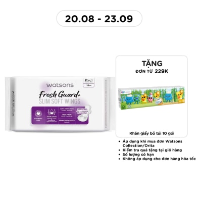 WATSONS - Fresh Guard+ Slim Soft Wings 29cm 18pcs image