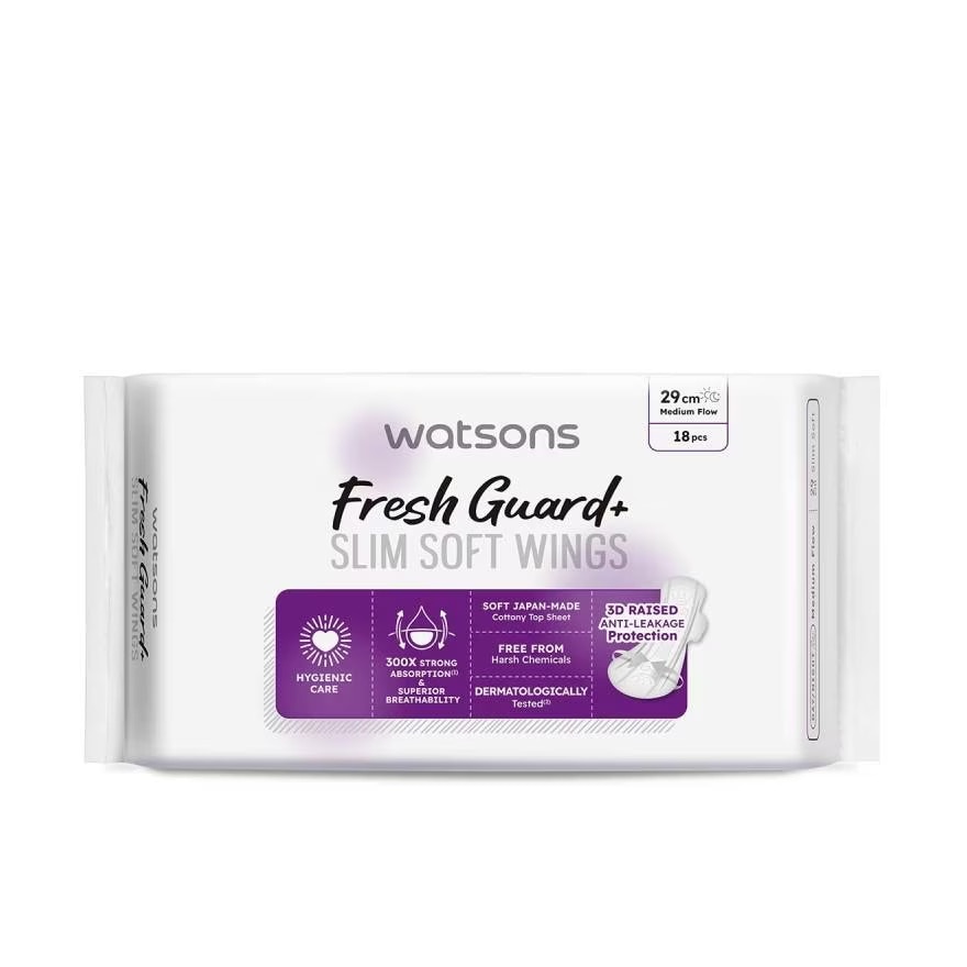 Fresh Guard+ Slim Soft Wings 29cm 18pcs