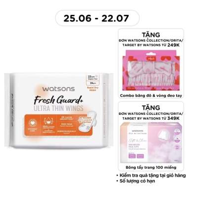 WATSONS - Fresh Guard Ultra Thin Wings 23cm 24pcs