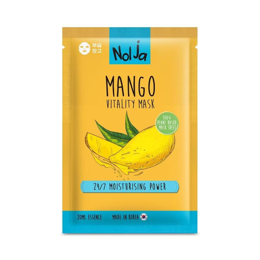 Mặt Nạ Nolja Xoài Tăng Cường Dưỡng Ẩm Da 1 Miếng