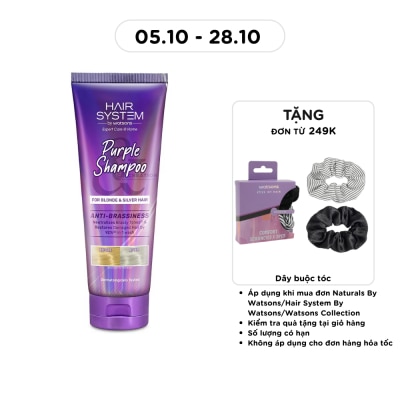 HAIR SYSTEM BY WATSONS Purple Shampoo 250ml image
