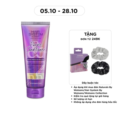 HAIR SYSTEM BY WATSONS Purple Conditioner 250ml image
