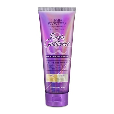 HAIR SYSTEM BY WATSONS Dầu Xả Hair System By Watsons Tím Giữ Màu Tóc Nhuộm 250ml