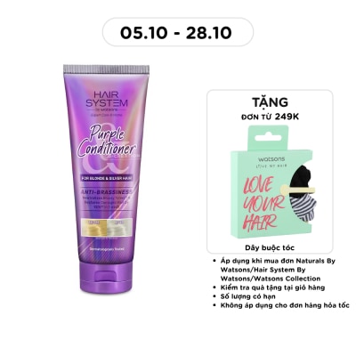 HAIR SYSTEM BY WATSONS Purple Conditioner 250ml image