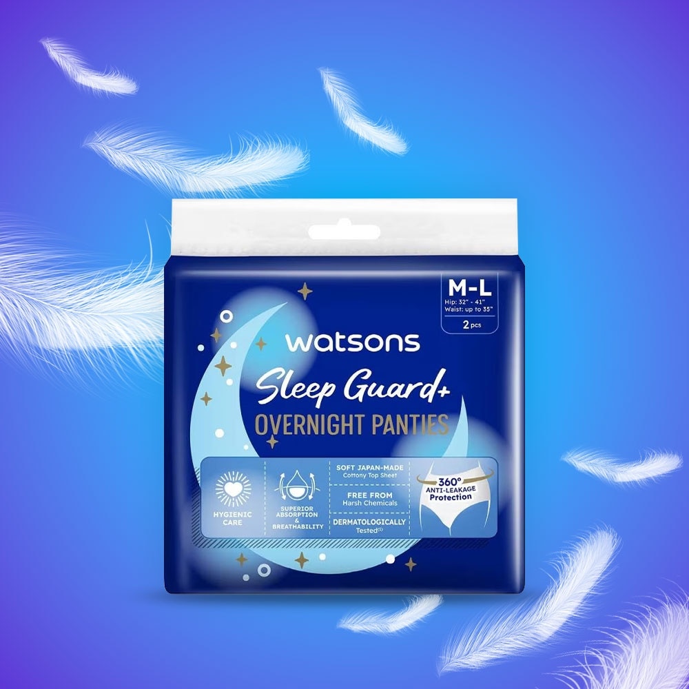 Băng Vệ Sinh Dạng Quần Watsons Chống Tràn Size M-L 2pcs