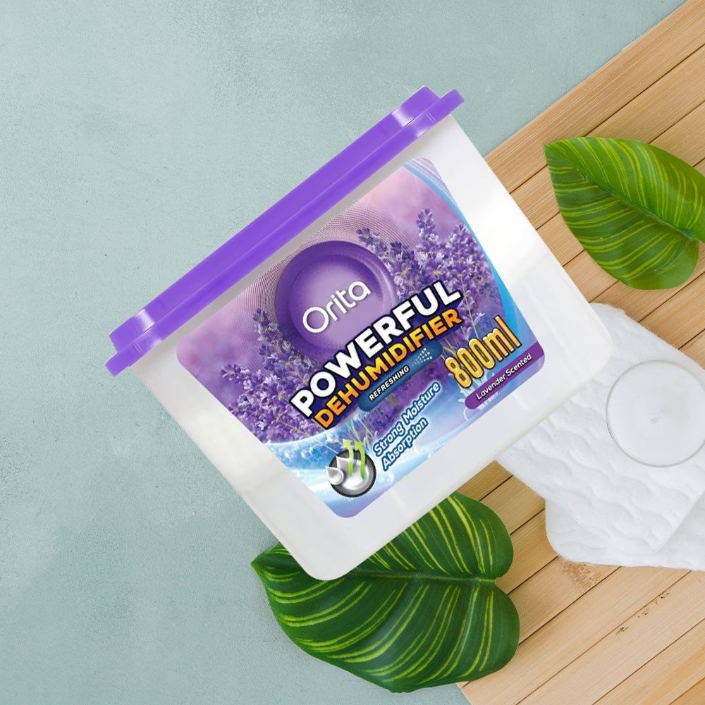Hộp Hút Ẩm Và Khử Mùi Orita Hương Lavender 800ml