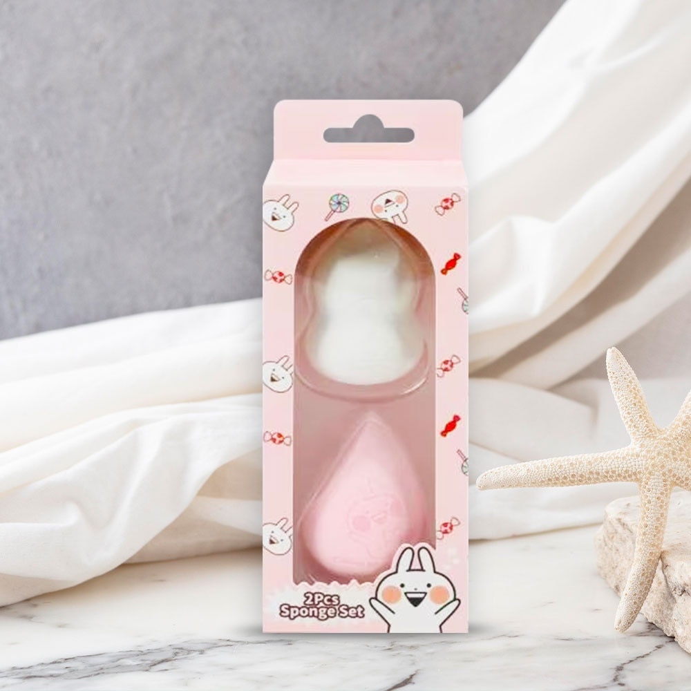 Combo 2 Loại Mút Trang Điểm Watsons 2pcs (Usagyuuun)