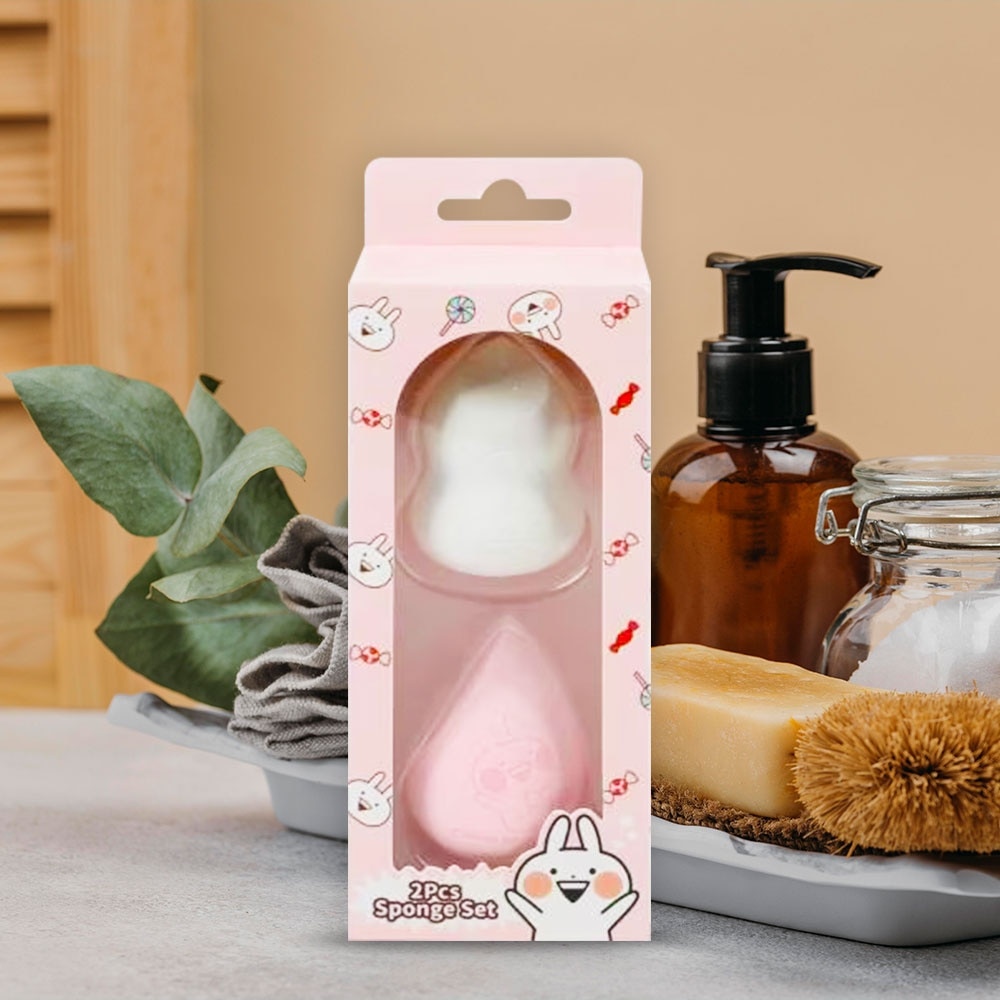 Combo 2 Loại Mút Trang Điểm Watsons 2pcs (Usagyuuun)