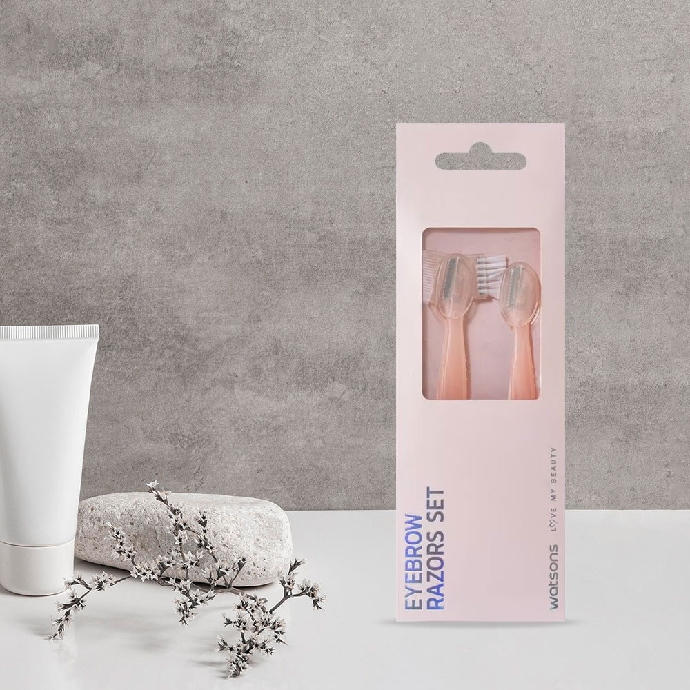Combo Dao Cạo Lông Mày Watsons 2pcs