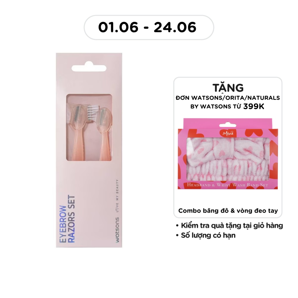 Combo Eyebrow Razors 2s