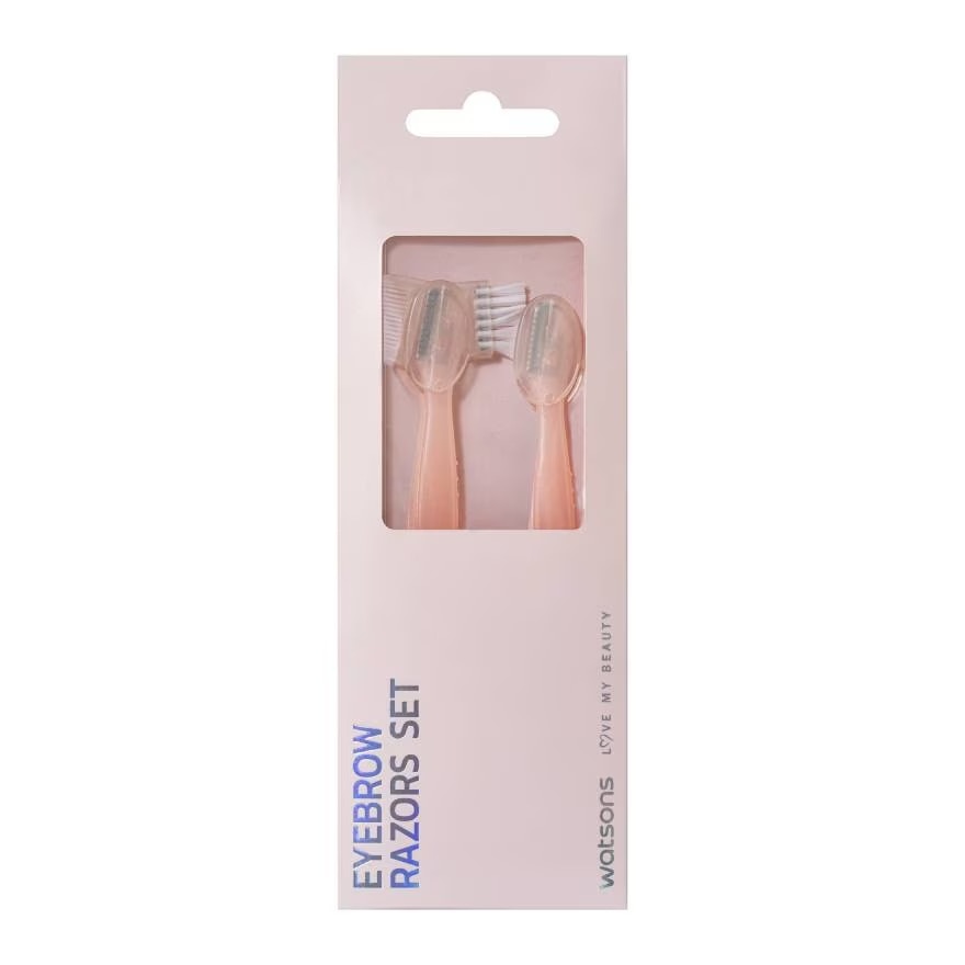 Combo Dao Cạo Lông Mày Watsons 2pcs
