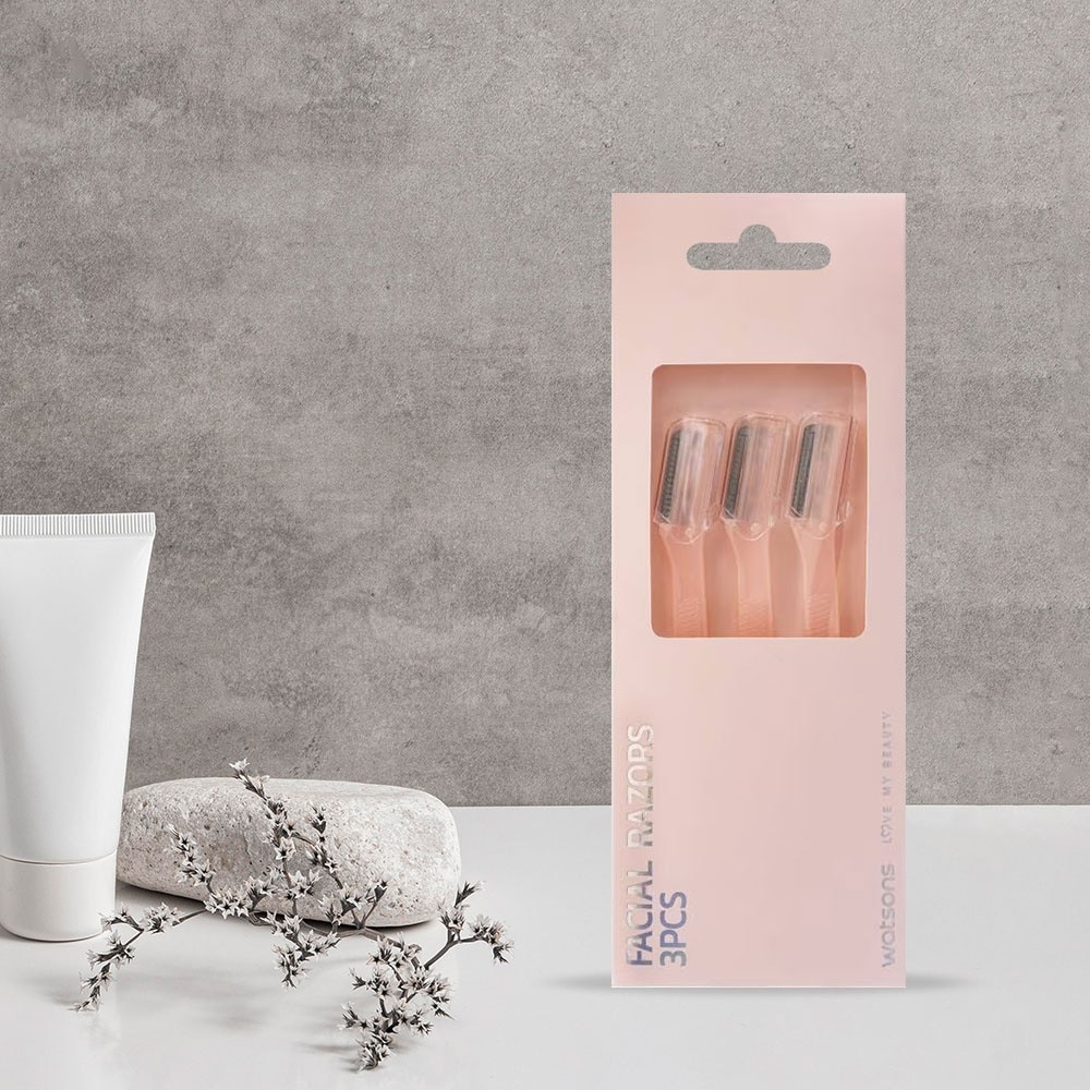 Dao Cạo Lông Mặt Watsons 3pcs