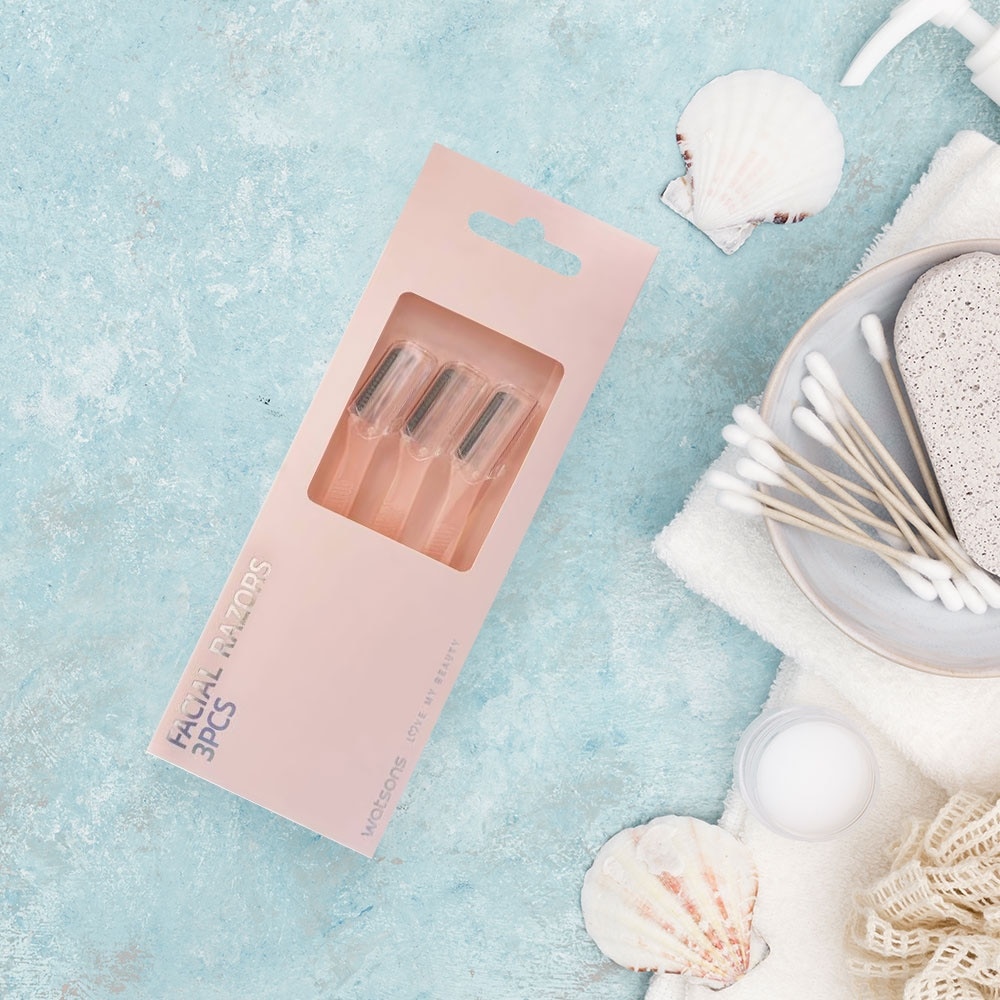 Dao Cạo Lông Mặt Watsons 3pcs