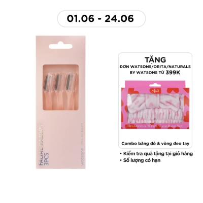 WATSONS - Dao Cạo Lông Mặt Watsons 3pcs