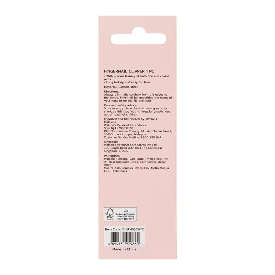 Bấm Móng Tay Watsons 1pcs