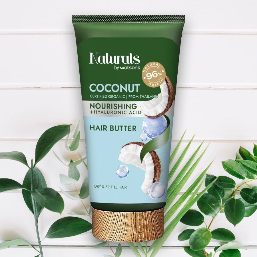 Kem Ủ Tóc Naturals By Watsons Nourishing Cấp Ẩm Chiết Xuất Dầu Dừa Và Bơ Hạt Mỡ 150ml