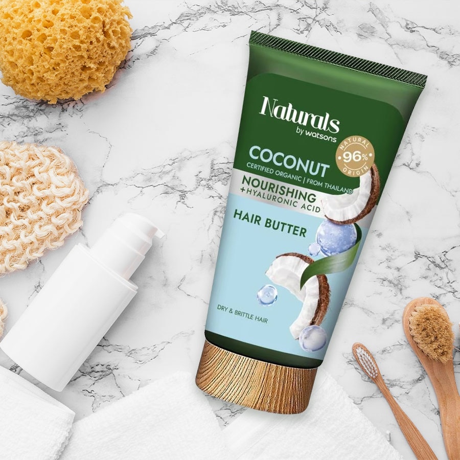Kem Ủ Tóc Naturals By Watsons Nourishing Cấp Ẩm Chiết Xuất Dầu Dừa Và Bơ Hạt Mỡ 150ml