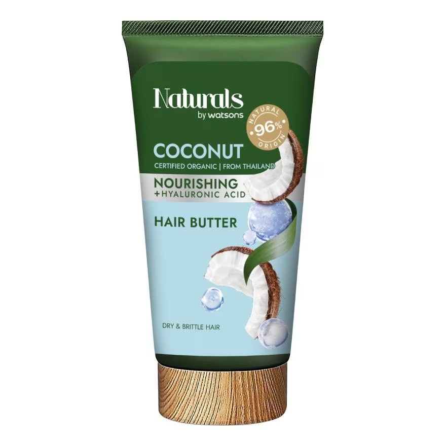 Kem Ủ Tóc Naturals By Watsons Nourishing Cấp Ẩm Chiết Xuất Dầu Dừa Và Bơ Hạt Mỡ 150ml