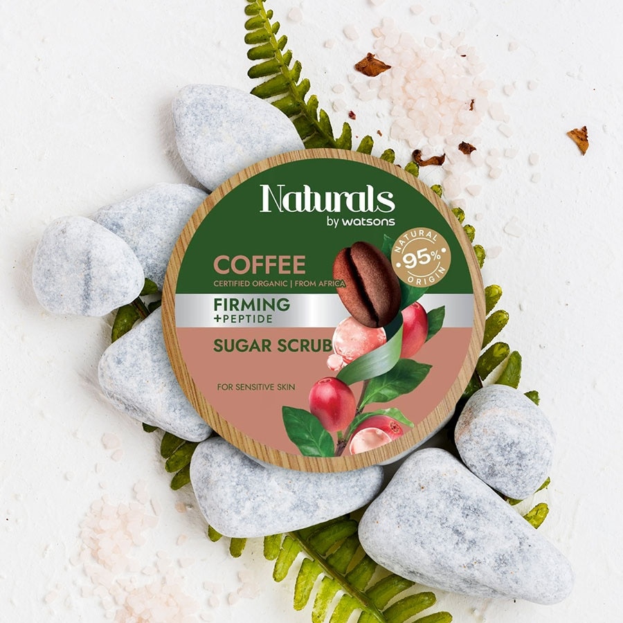 Tẩy Tế Bào Chết Cơ Thể Naturals By Watsons Firming Săn Chắc Da Chiết Xuất Cà Phê 200g