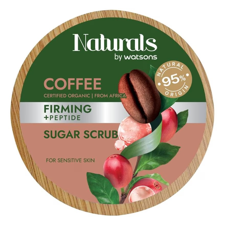 Tẩy Tế Bào Chết Cơ Thể Naturals By Watsons Firming Săn Chắc Da Chiết Xuất Cà Phê 200g