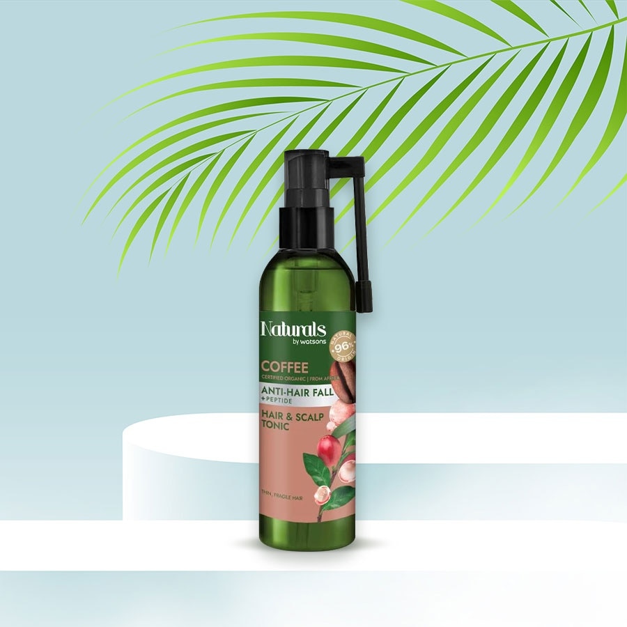 Xịt Dưỡng Tóc Naturals By Watsons Anti Hair-fall Chống Gãy Rụng Chiết Xuất Coffee 120ml