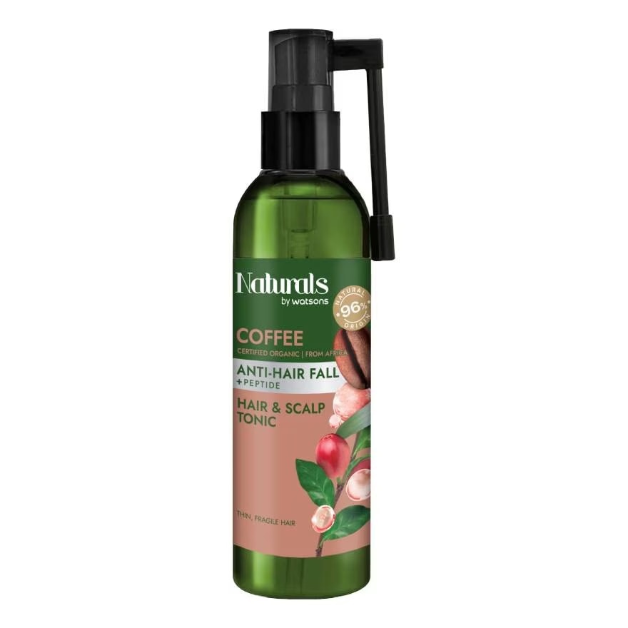 Xịt Dưỡng Tóc Naturals By Watsons Anti Hair-fall Chống Gãy Rụng Chiết Xuất Coffee 120ml