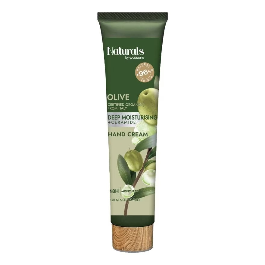 Kem Dưỡng Tay Naturals By Watsons Deep Moisturishing Dưỡng Ẩm Sâu Chiết Xuất Olive 30ml