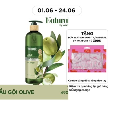 NATURALS BY WATSONS - Olive Shampoo 490ml