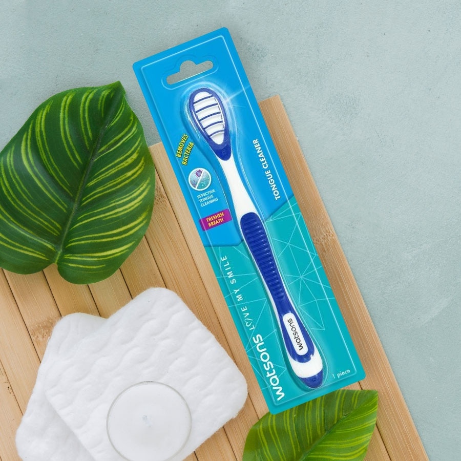 Bàn Chải Vệ Sinh Lưỡi Watsons 1 cái