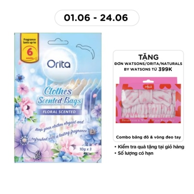 ORITA - Túi Thơm Hương Hoa Orita 10g x 3 túi