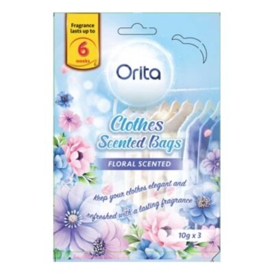 ORITA Clothes Scented Bag Floral 10g x 3 pack image
