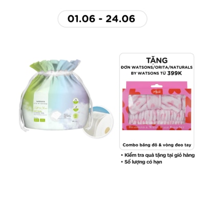 WATSONS - Khăn Lau Mặt Mềm Mịn Watsons 80 tờ