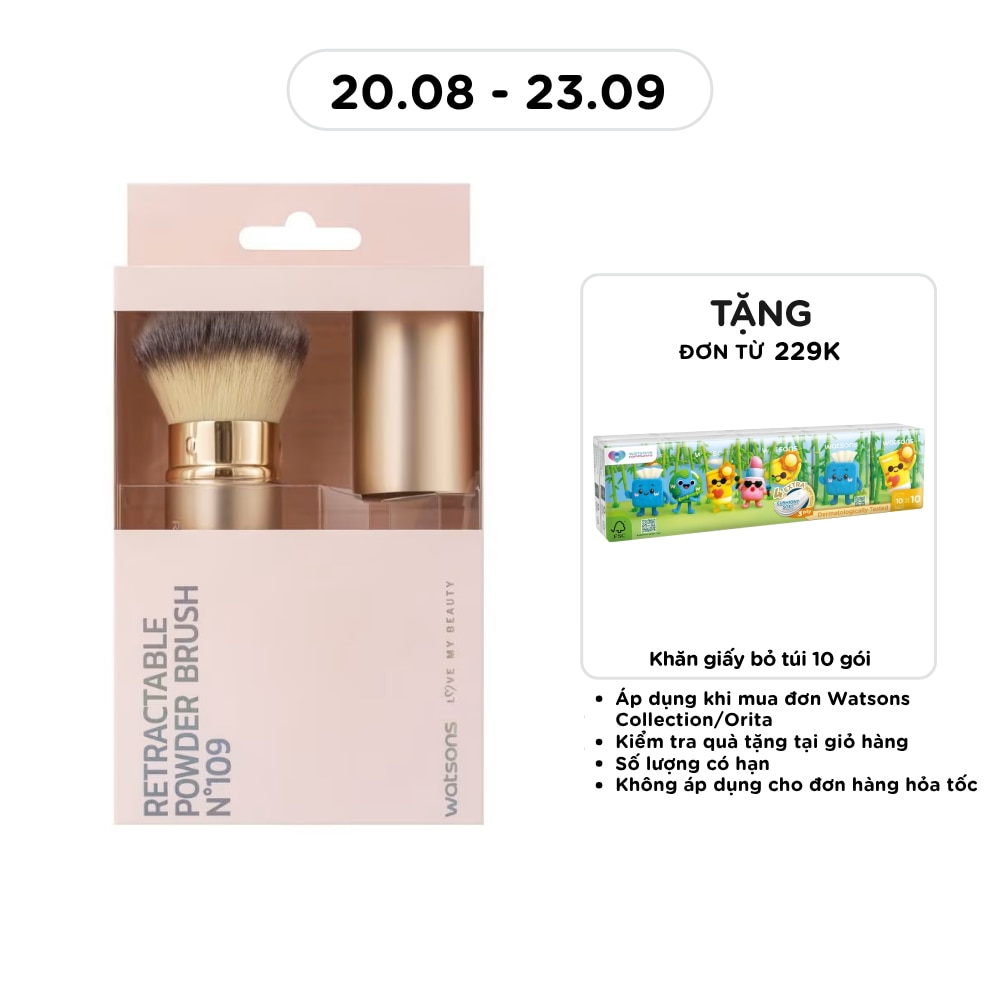 Retractable Powder Brush N°109 1pcs
