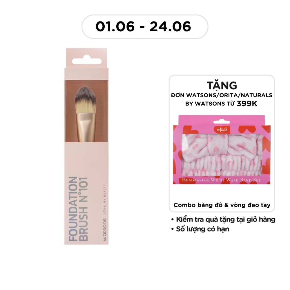 Cọ Đánh Kem Nền Watsons 1pcs