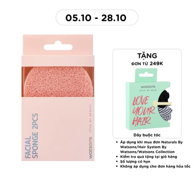 WATSONS Facial Sponge 2pcs image