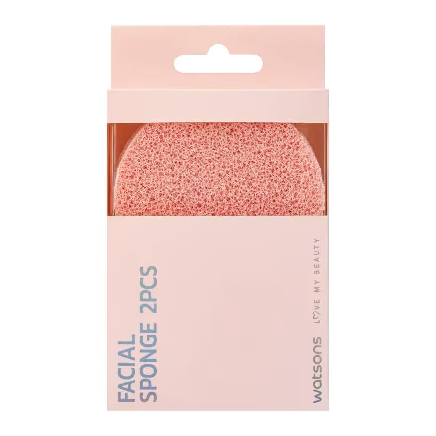 Miếng Rửa Mặt Bọt Biển Watsons Làm Sạch Sâu 2pcs image