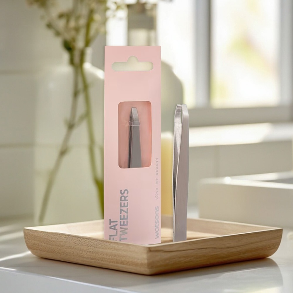 Flat Tweezers 1pcs
