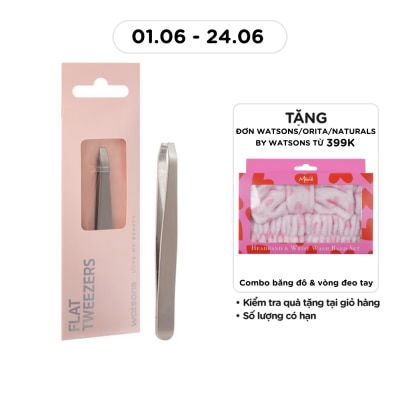 WATSONS - Nhíp Đầu Ngang Watsons 1pcs