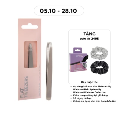 WATSONS Flat Tweezers 1pcs image