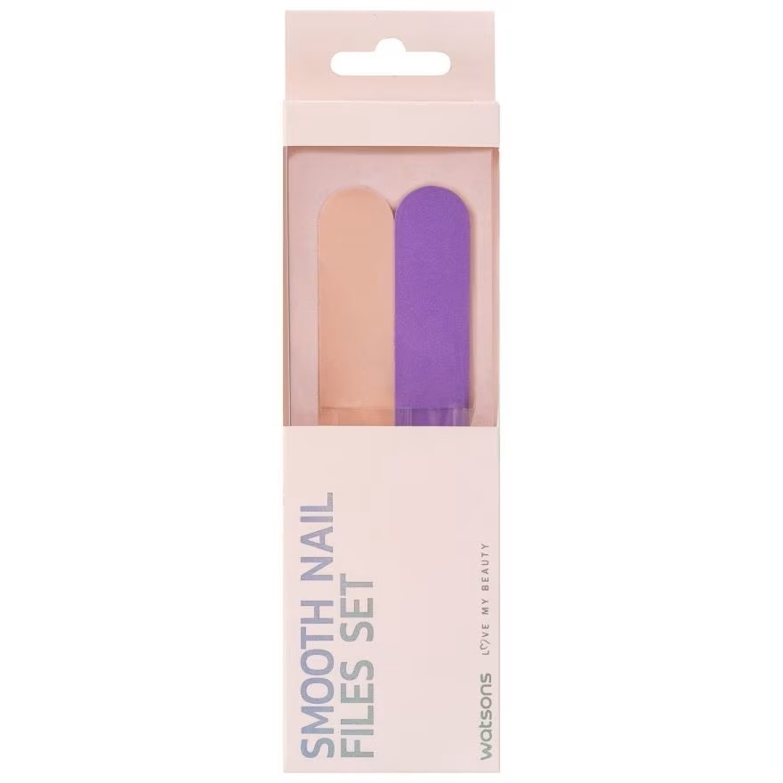 Smooth Nail Files Set 2pcs