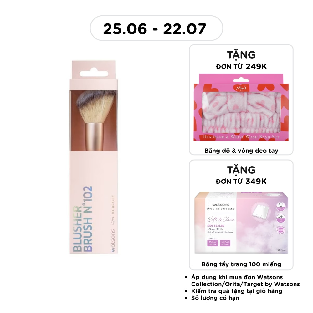 Blusher Brush N°102 1pcs