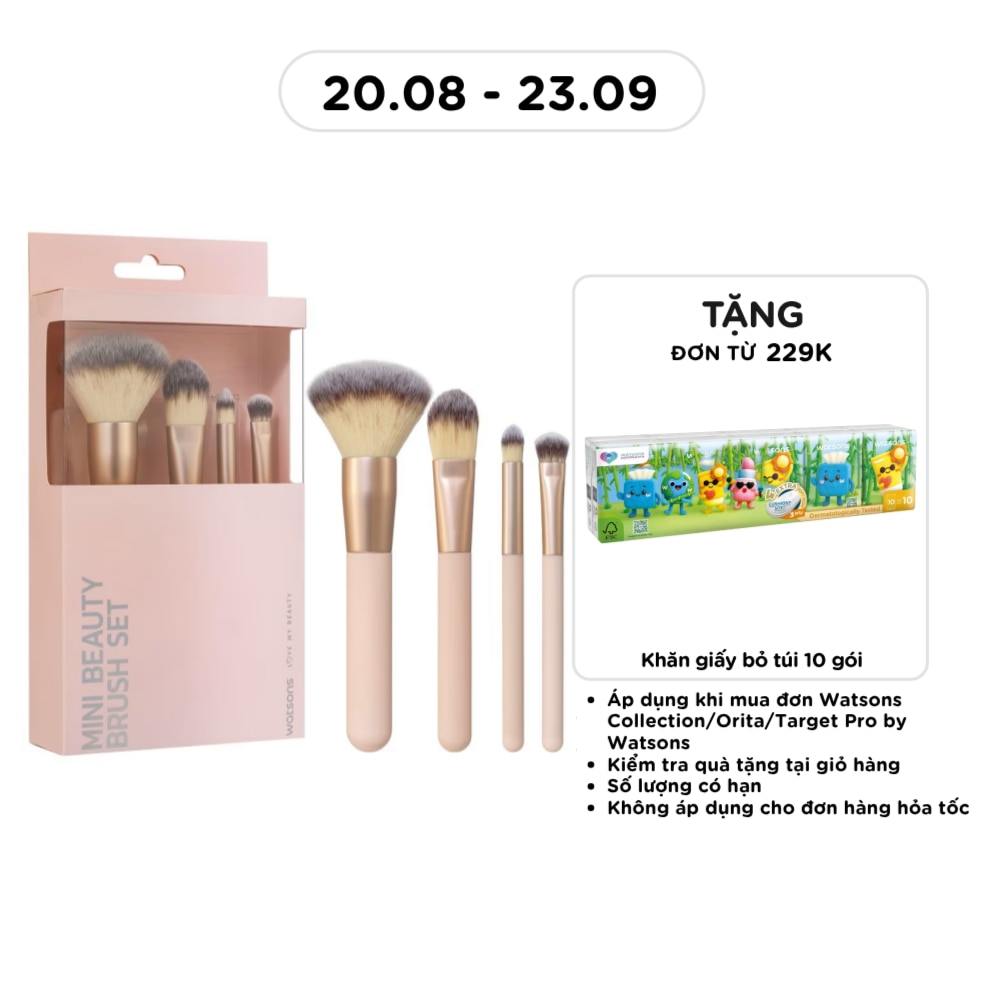 Bộ Cọ Mini Watsons 4pcs image
