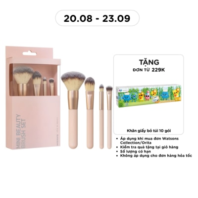 WATSONS Bộ Cọ Mini Watsons 4pcs image