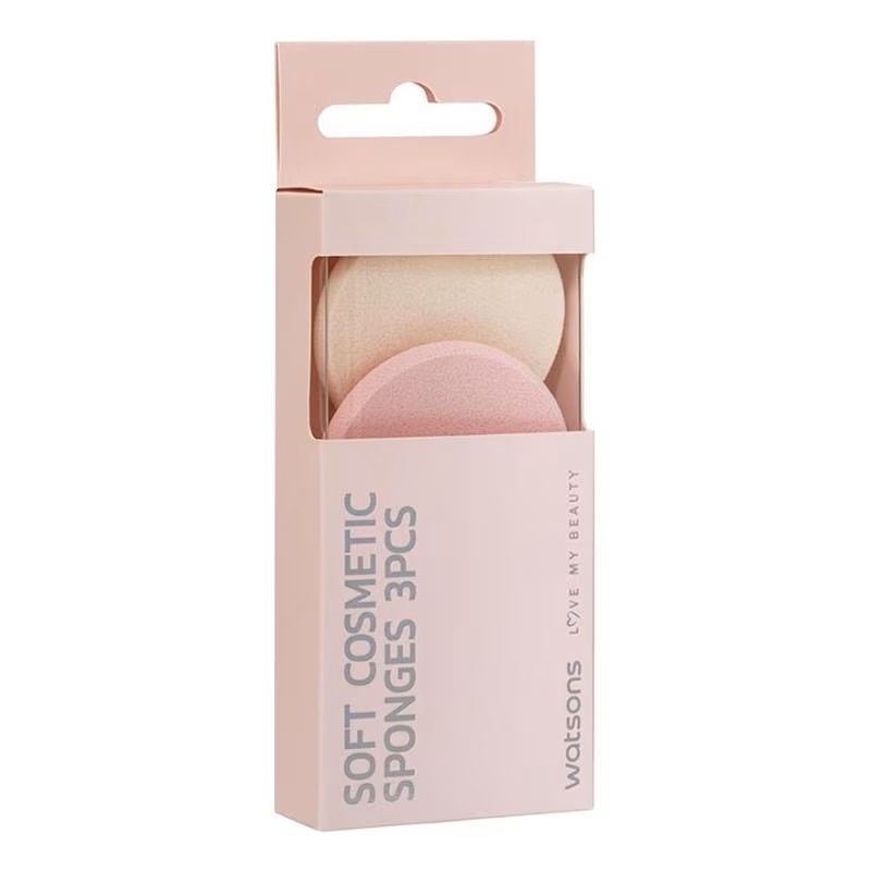 Soft Cosmetic Sponges 3pcs