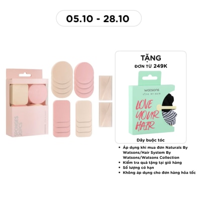 WATSONS Combo Bông Phấn Watsons 20pcs image
